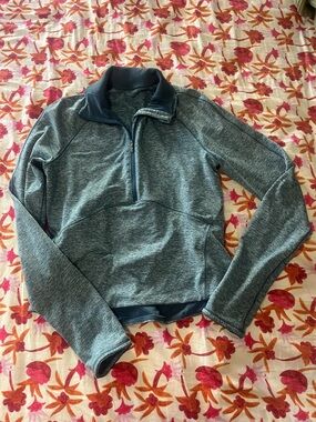 Lululemon Half-Zip Pullover Blue